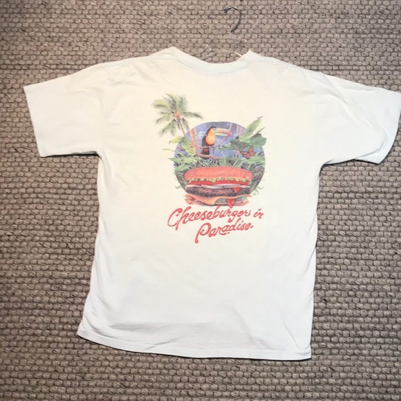 Vintage 1985 Cheeseburger in Paradise T-Shirt XL??
